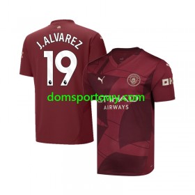 Koszulka Manchester City Julian Alvarez 19 Trzeci Koszulki Piłkarskie 2024-2025 Krótki Rękaw